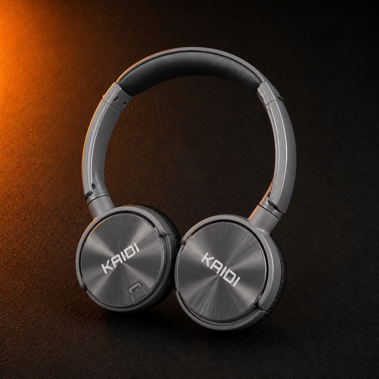 Headphone Bluetooth KAIDI KD-750 cinza